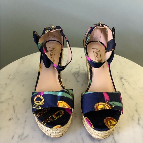 Nanette Lepore Symphony Espadrilles Size 7 - Picture 10 of 11